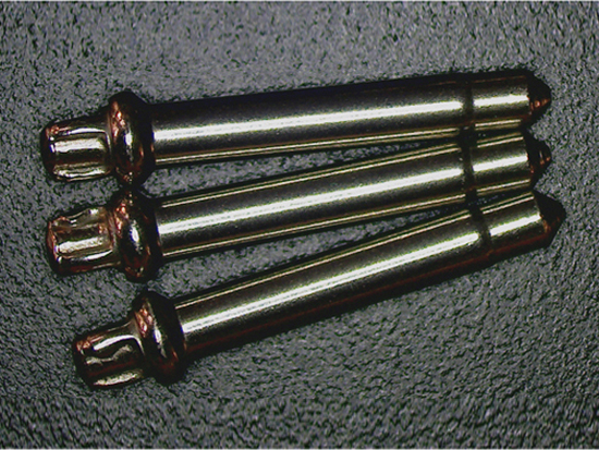 Pointed central electrode